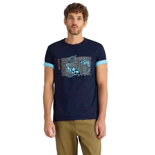 White Stuff Koi Fish Graphic Tee